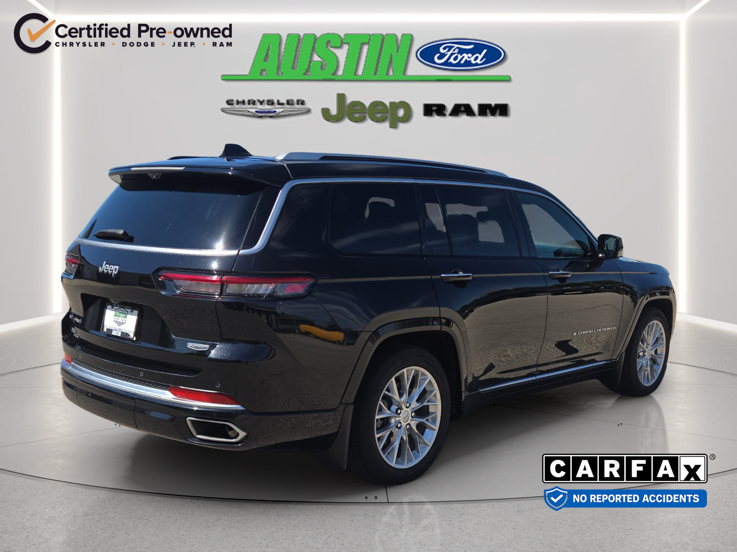 Certified 2021 Jeep Grand Cherokee L Summit w/ Advanced Protech Group IV AWD/4WD image 5