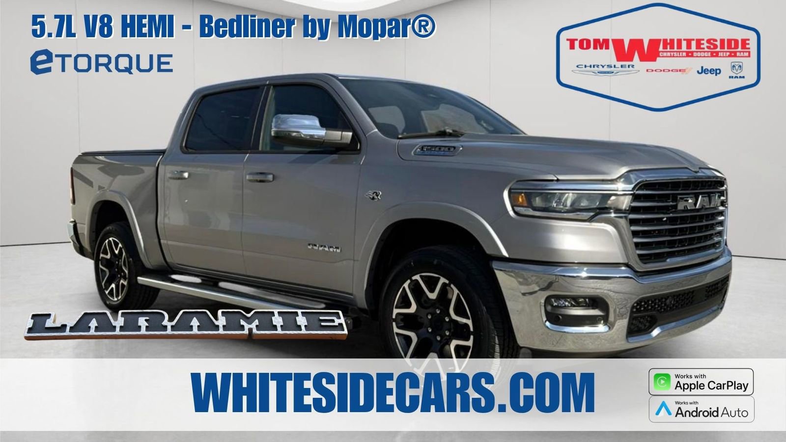 New 2026 RAM 1500 Laramie w/ Bed Utility Group image 1