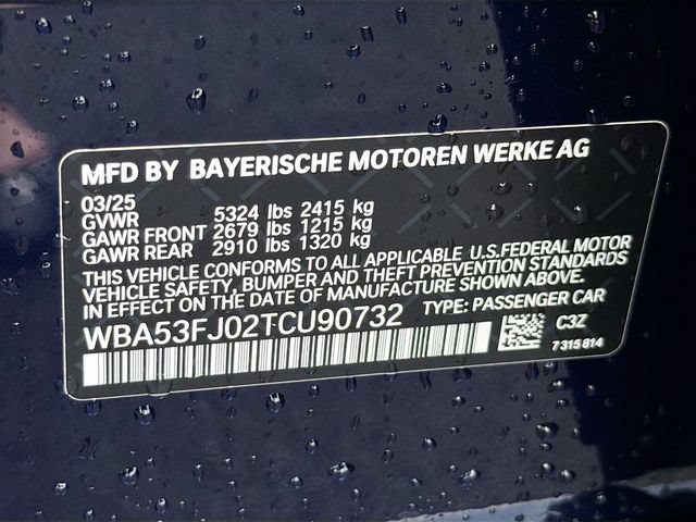 Used 2026 BMW 530i xDrive w/ M Sport Package AWD/4WD image 31