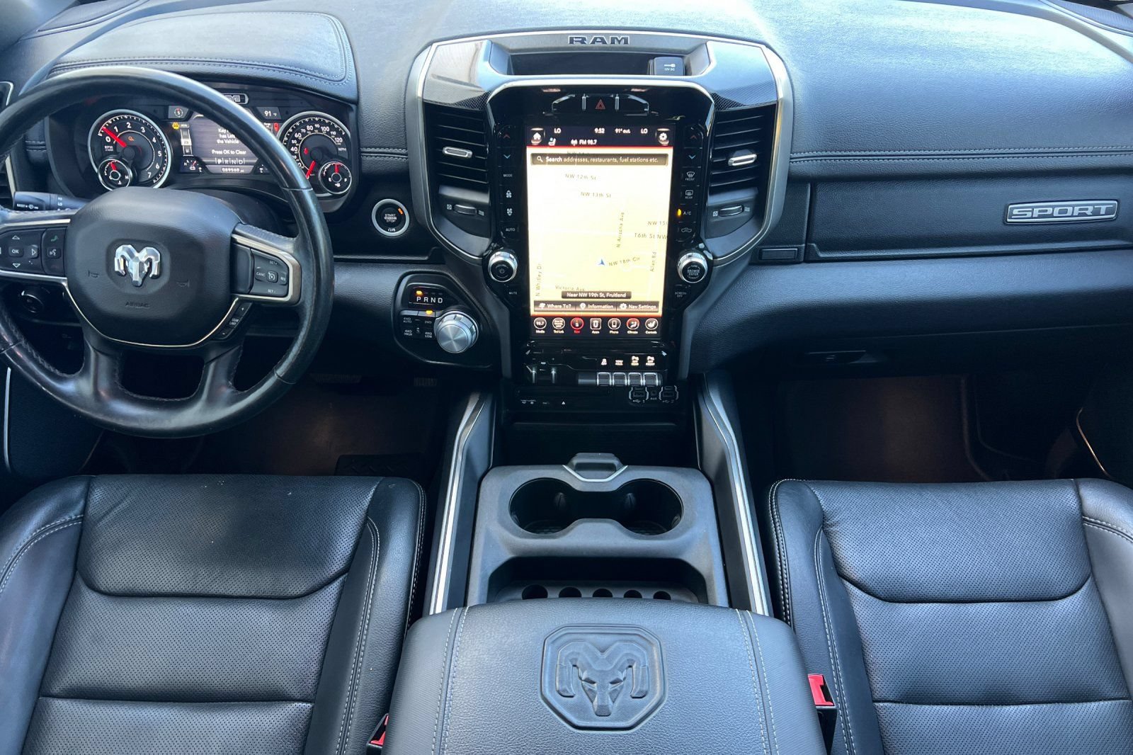 Used 2019 RAM 1500 Sport w/ Leather & Sound Group AWD/4WD image 10