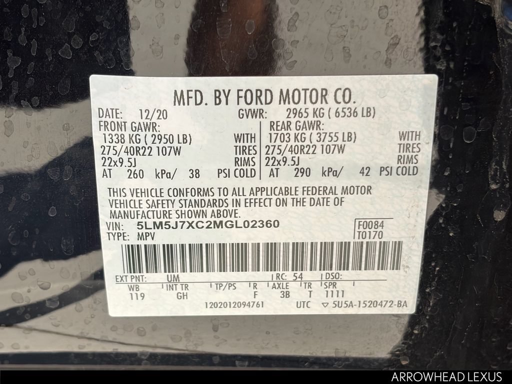 Used 2021 Lincoln Aviator Reserve w/ Equipment Group 210A AWD/4WD image 34