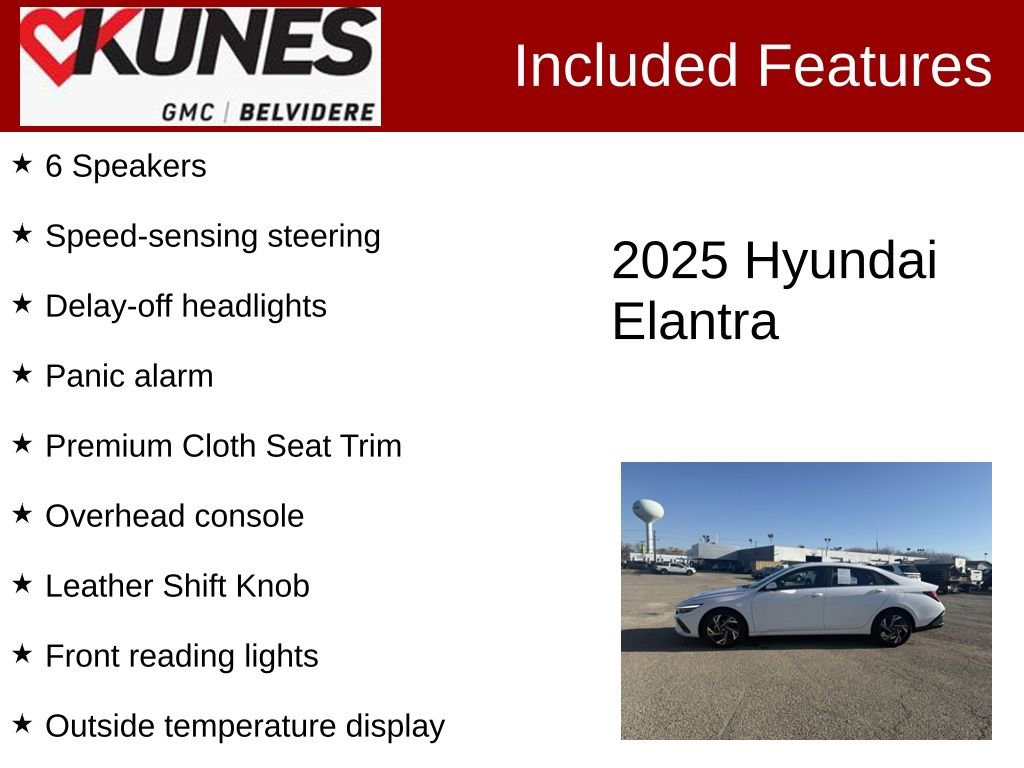 Used 2025 Hyundai Elantra SEL FWD image 2