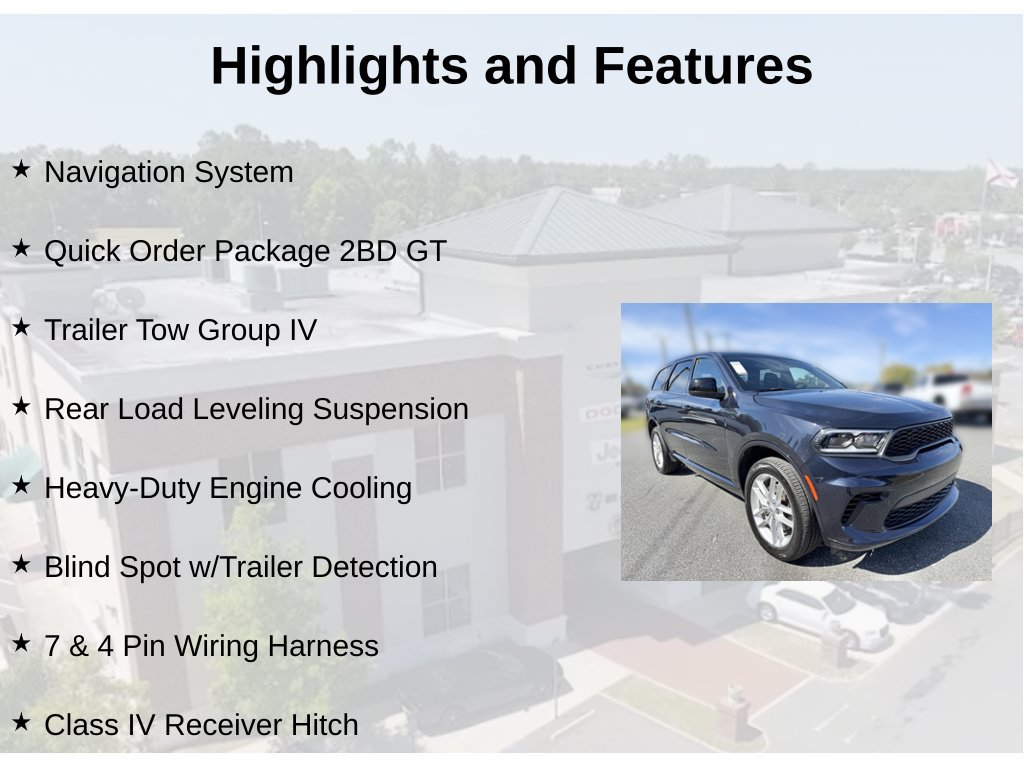 Used 2025 Dodge Durango GT w/ Trailer Tow Group IV AWD/4WD image 5