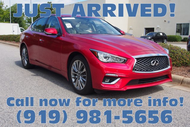 Certified 2023 INFINITI Q50 Luxe w/ Cargo Package
