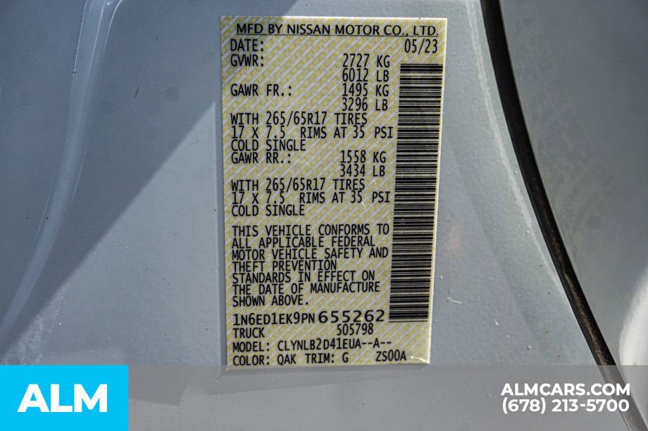 Used 2023 Nissan Frontier SV image 57