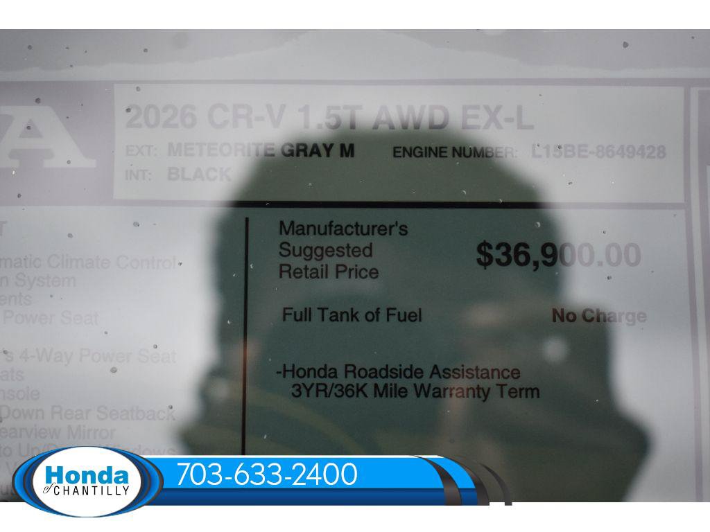 New 2026 Honda CR-V EX-L image 38