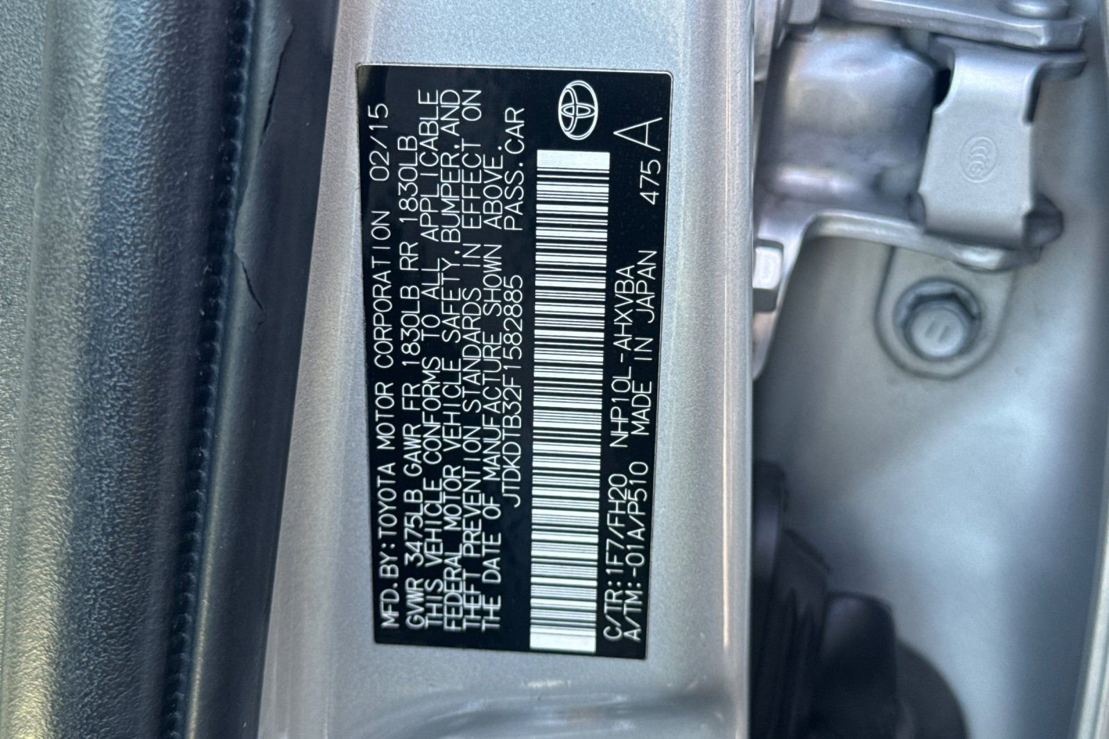 Used 2015 Toyota Prius C One FWD image 53