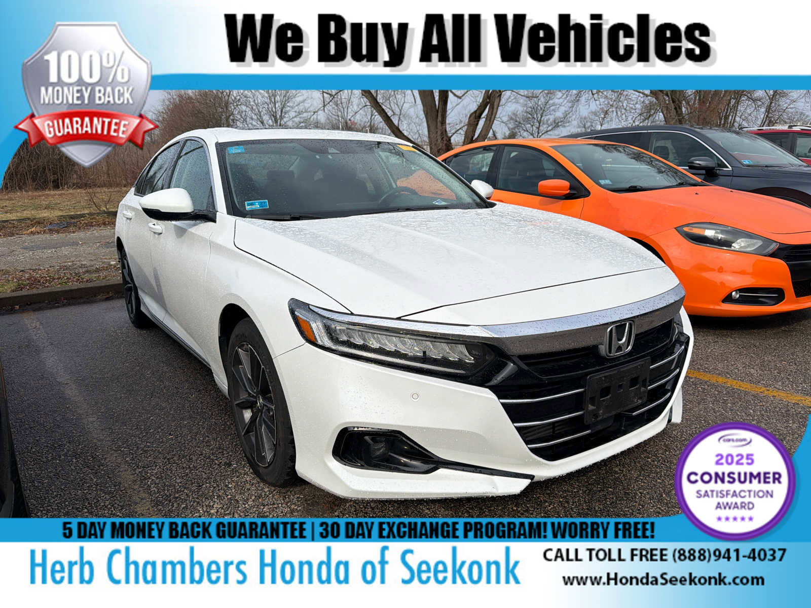 Used 2021 Honda Accord EX-L image 1