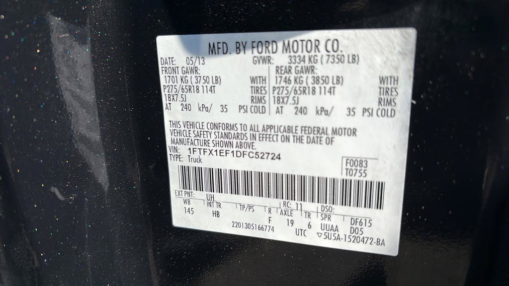 Used 2013 Ford F150 Lariat w/ Lariat Chrome Pkg AWD/4WD image 26
