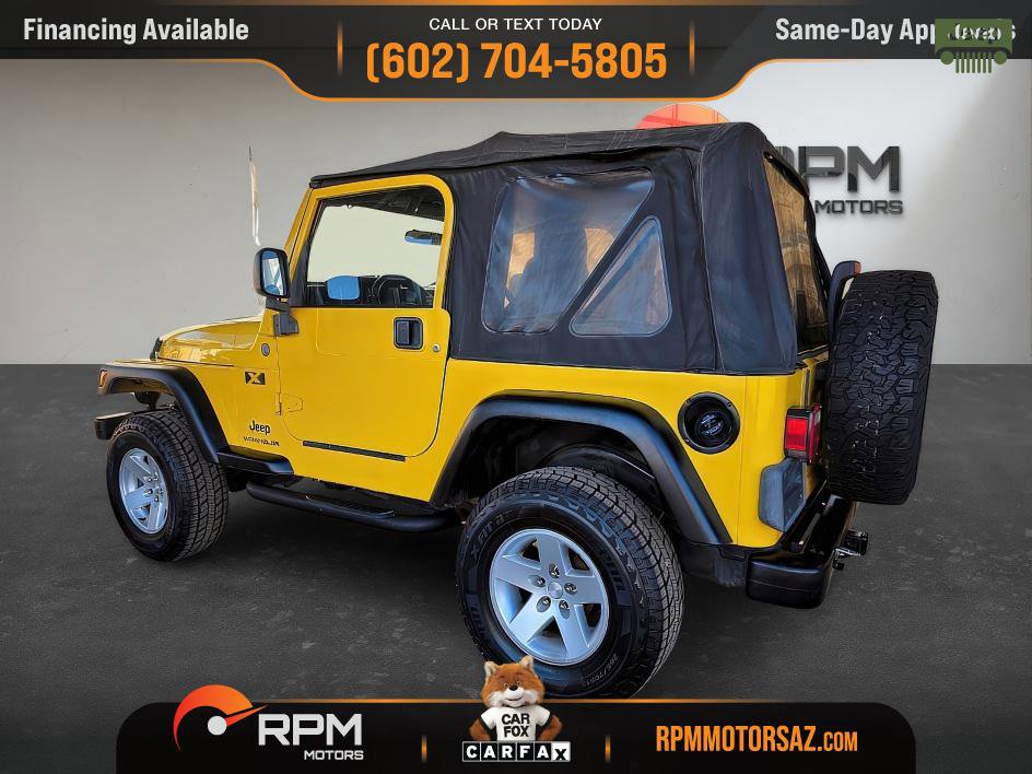 Used 2004 Jeep Wrangler X w/ Full Face Tire & Wheel Group image 4