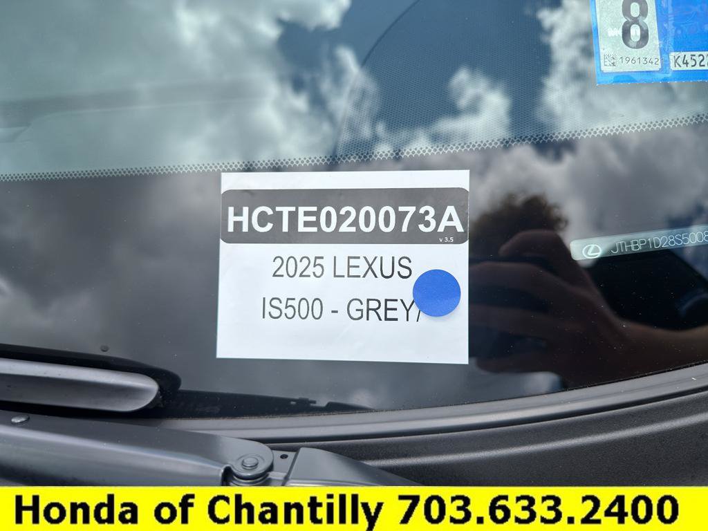 Used 2025 Lexus IS 500 w/ F-Sport Performance RWD image 37
