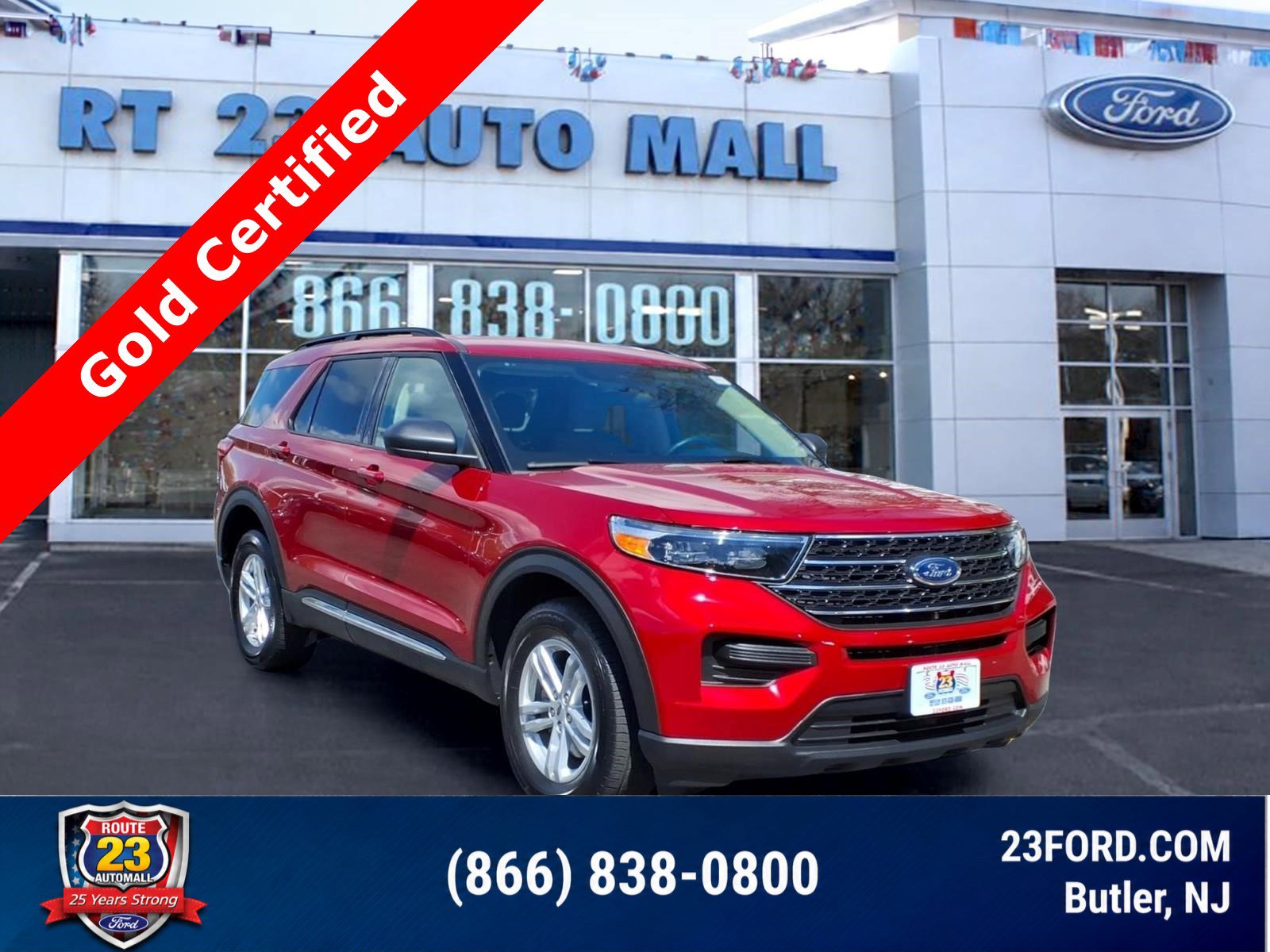 Certified 2024 Ford Explorer XLT AWD/4WD image 1