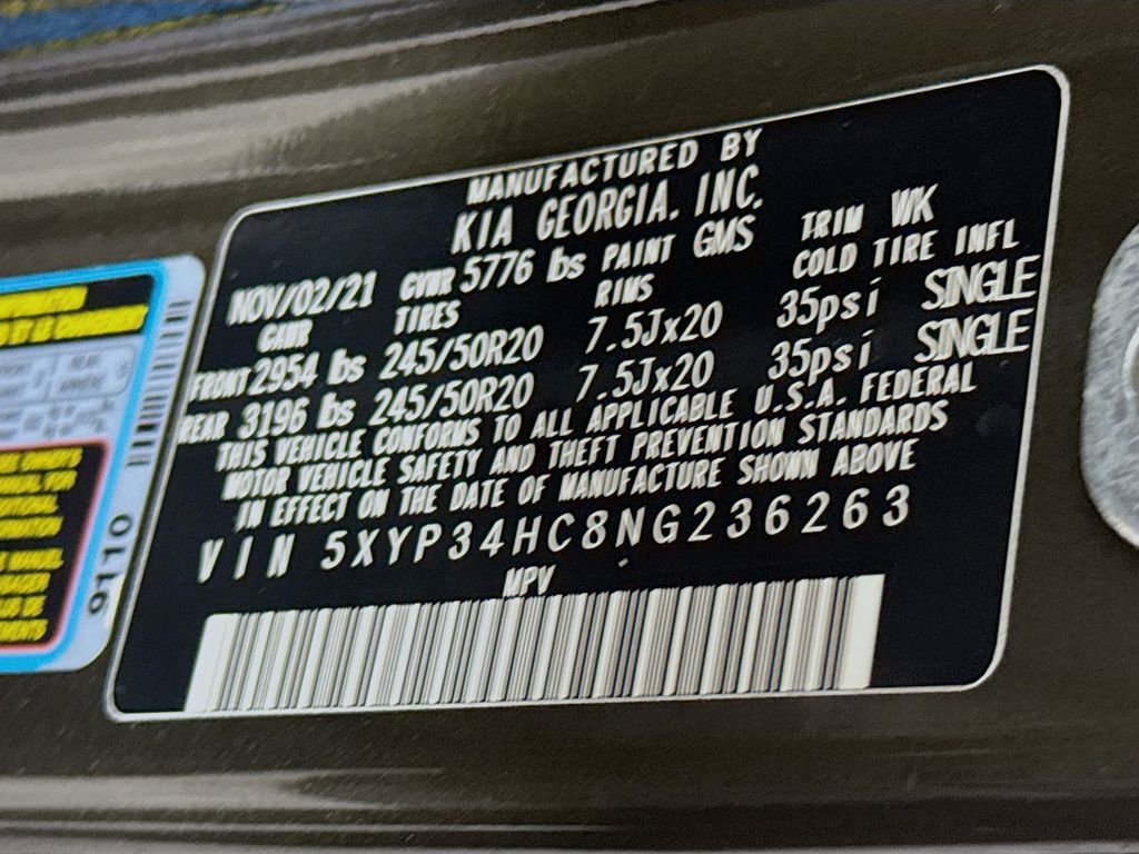 Used 2022 Kia Telluride EX w/ EX Premium Package image 38