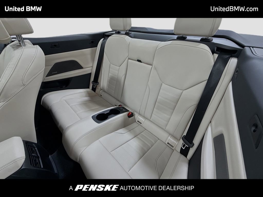 Certified 2025 BMW 440i xDrive Convertible w/ Premium Package image 12
