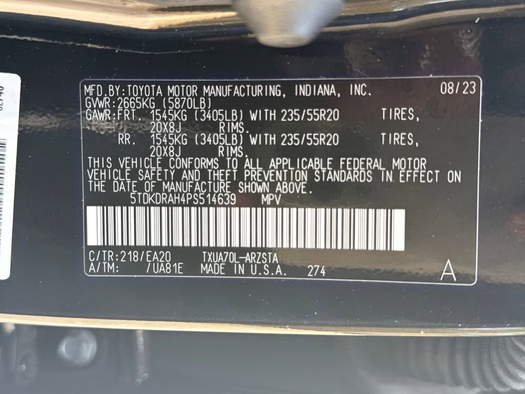 Used 2023 Toyota Highlander XSE image 30