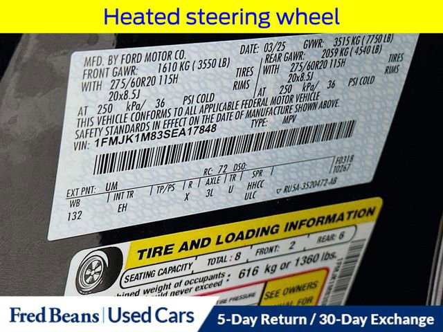 Certified 2025 Ford Expedition Max Platinum image 41