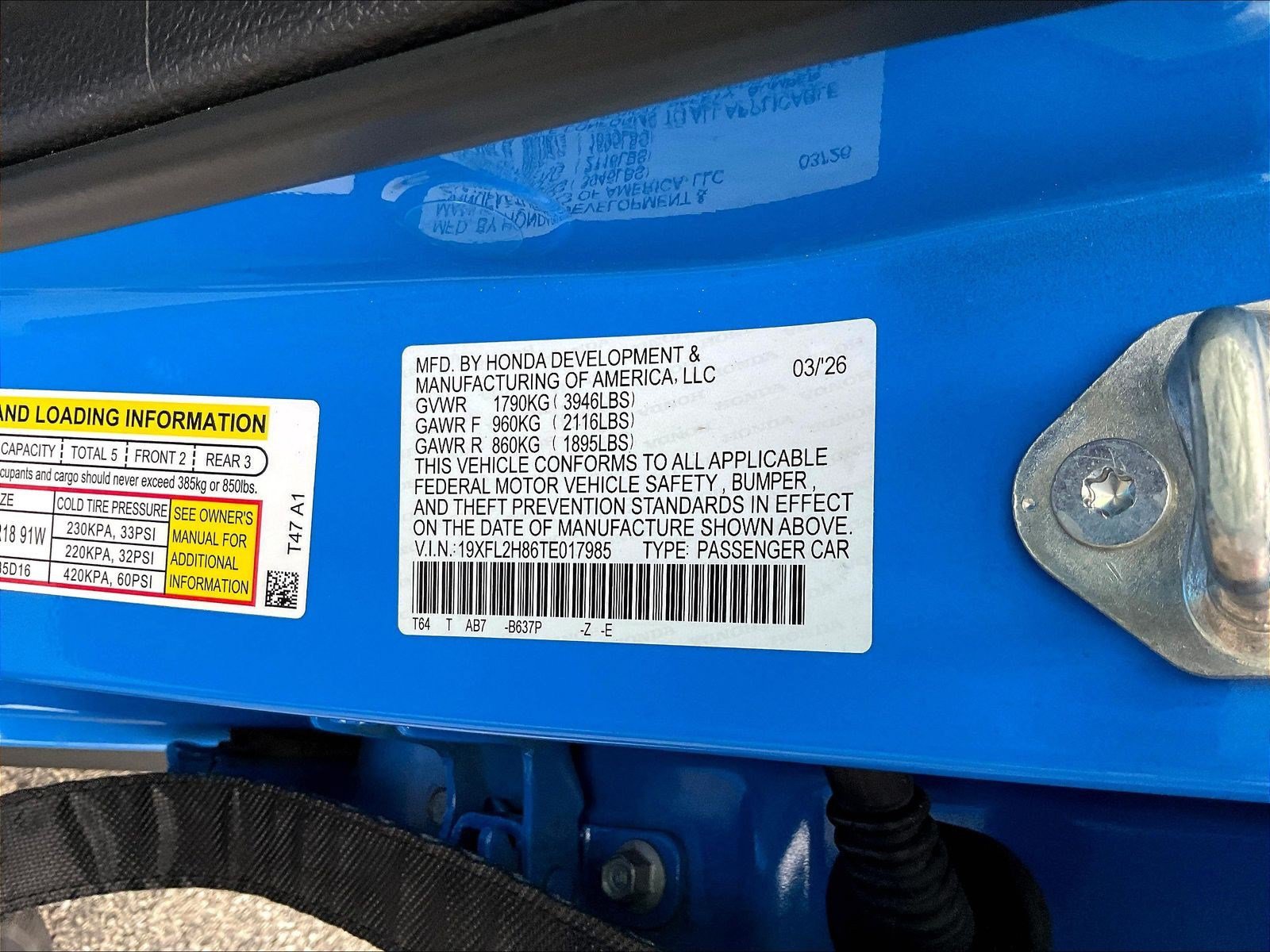 Certified 2026 Honda Civic Sport image 17