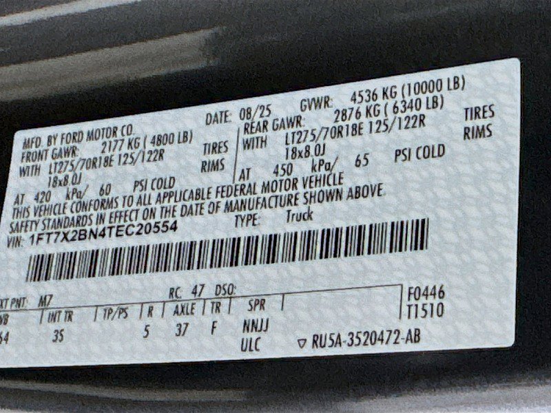 New 2026 Ford F250 XLT image 29