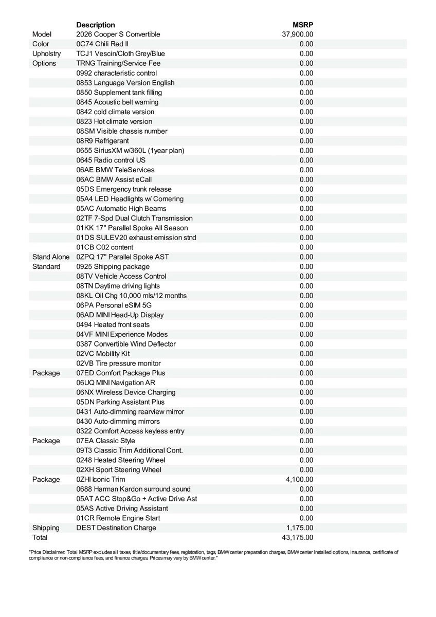 New 2026 MINI Cooper S image 12