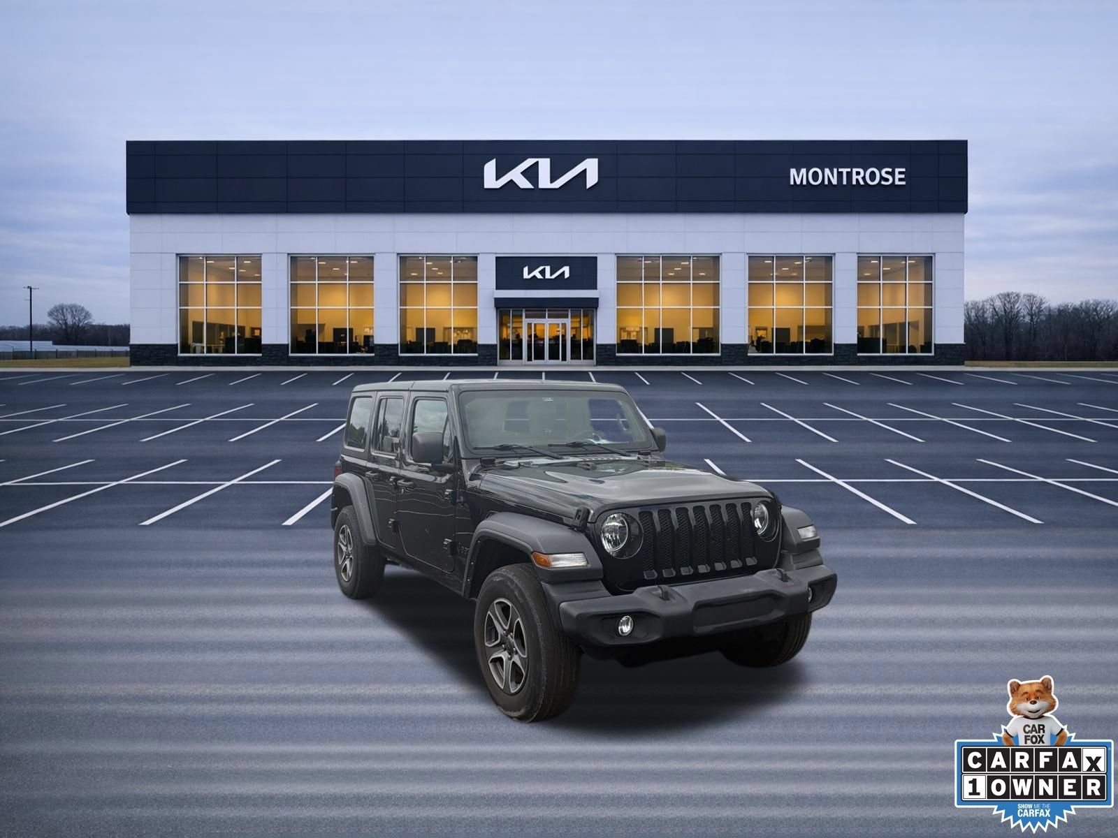 Used 2021 Jeep Wrangler Unlimited Sport AWD/4WD image 3
