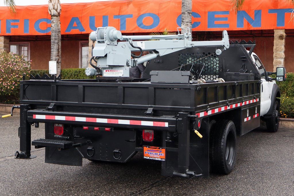 Used 2011 Ford F550 4x4 Crew Cab Super Duty w/ Payload Upgrade Pkg image 7