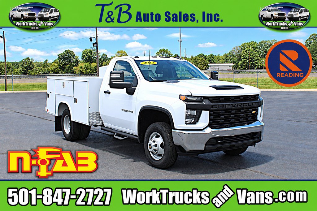 Used 2022 Chevrolet Silverado 3500 W/T w/ WT Convenience Package RWD image 1