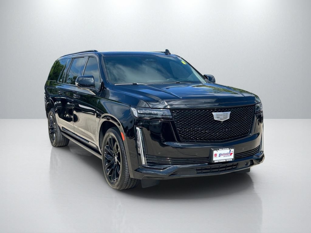 Used 2021 Cadillac Escalade ESV Sport Platinum w/ LPO, ONYX Package AWD/4WD video 3