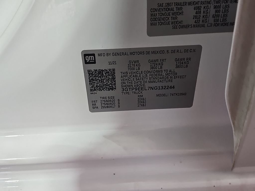 Certified 2022 GMC Sierra 1500 AT4 w/ AT4 Premium Package AWD/4WD image 42