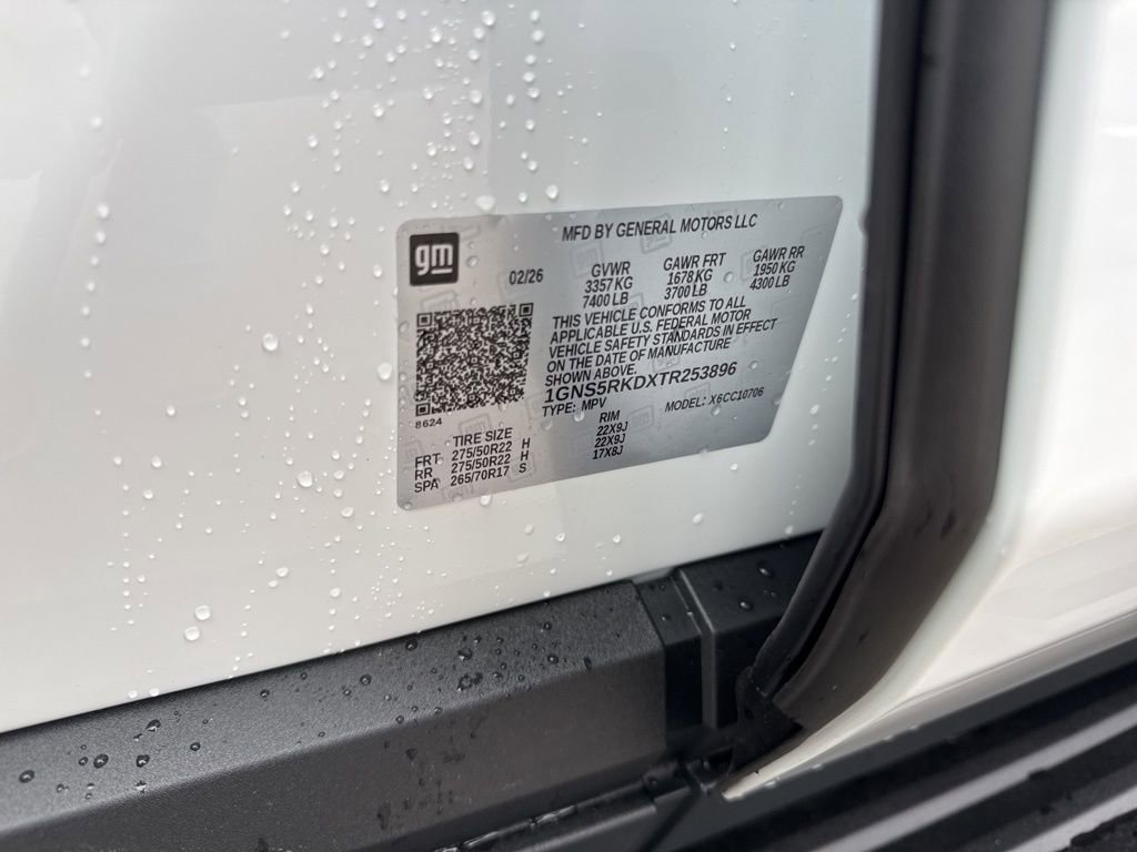 New 2026 Chevrolet Tahoe RST w/ Comfort Package image 42