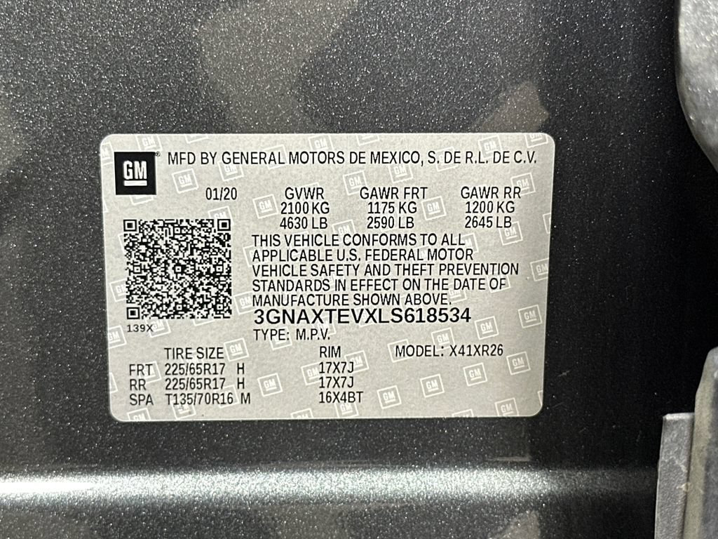 Used 2020 Chevrolet Equinox LT w/ Driver Convenience Package AWD/4WD image 17