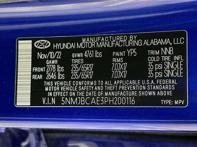 Certified 2023 Hyundai Tucson SEL AWD/4WD image 36