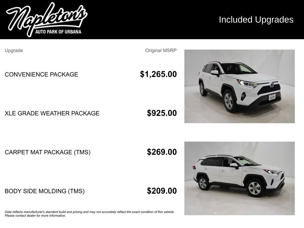 Used 2021 Toyota RAV4 XLE w/ Convenience Package AWD/4WD image 27