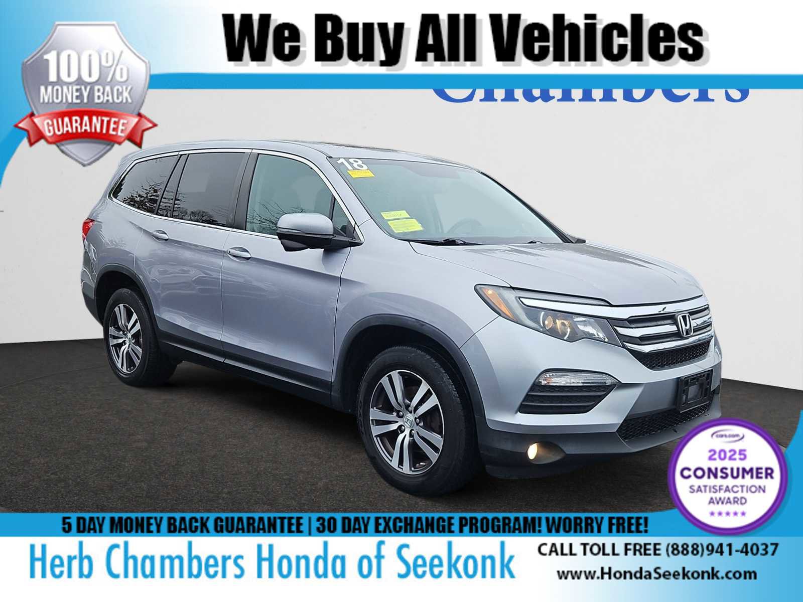 Used 2018 Honda Pilot EX-L