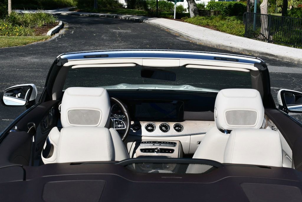 Used 2019 Mercedes-Benz E 450 4MATIC Cabriolet w/ Premium 1 Package image 58