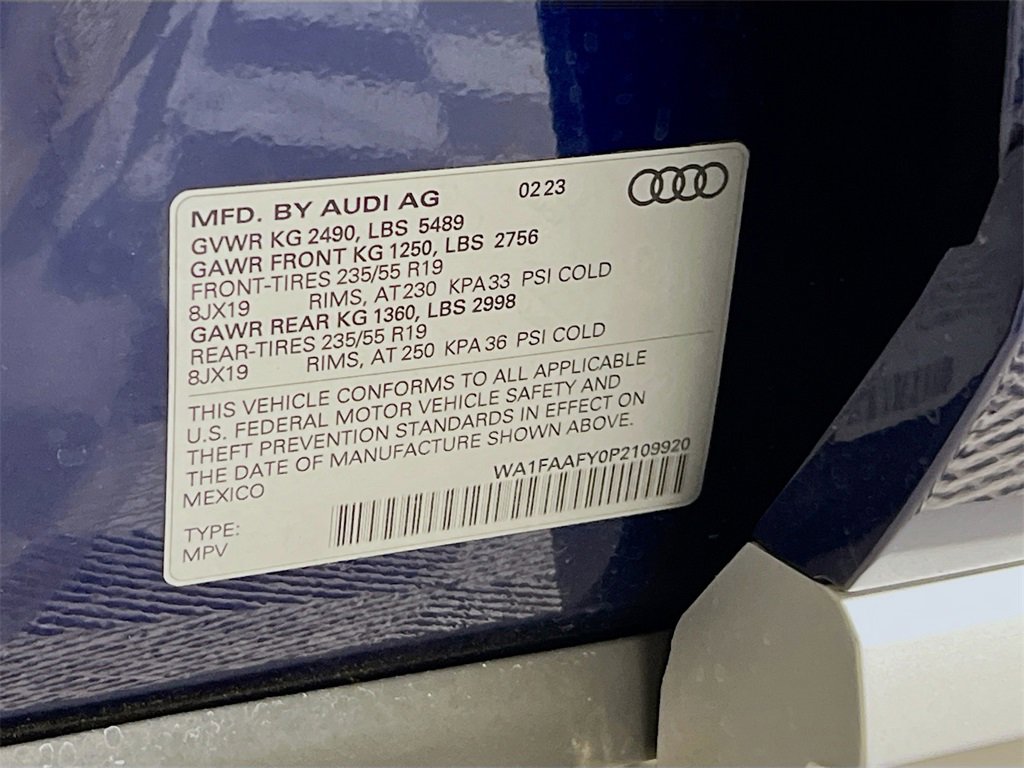 Used 2023 Audi Q5 2.0T Prestige w/ Prestige Package image 33