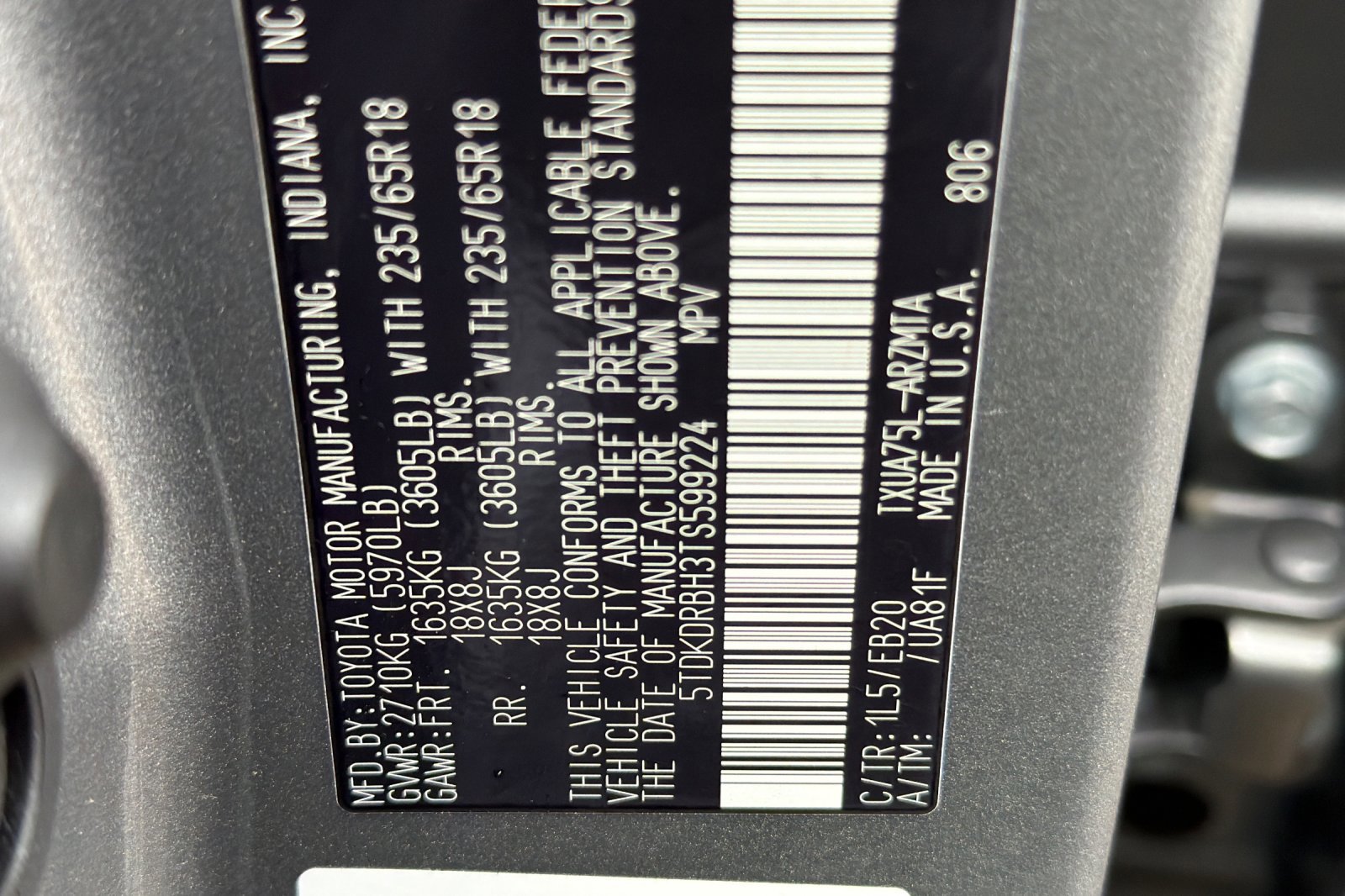 New 2026 Toyota Highlander XLE image 22