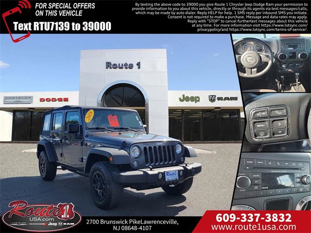Used 2018 Jeep Wrangler Unlimited Sport w/ Connectivity Group