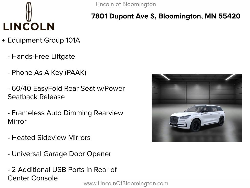 New 2026 Lincoln Corsair Premiere image 8