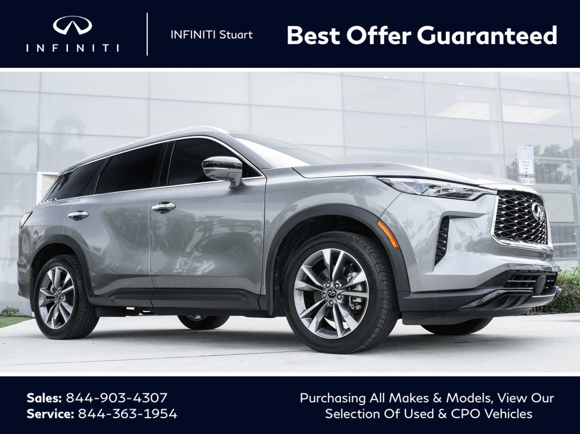 Used 2023 INFINITI QX60 Luxe w/ Cargo Package