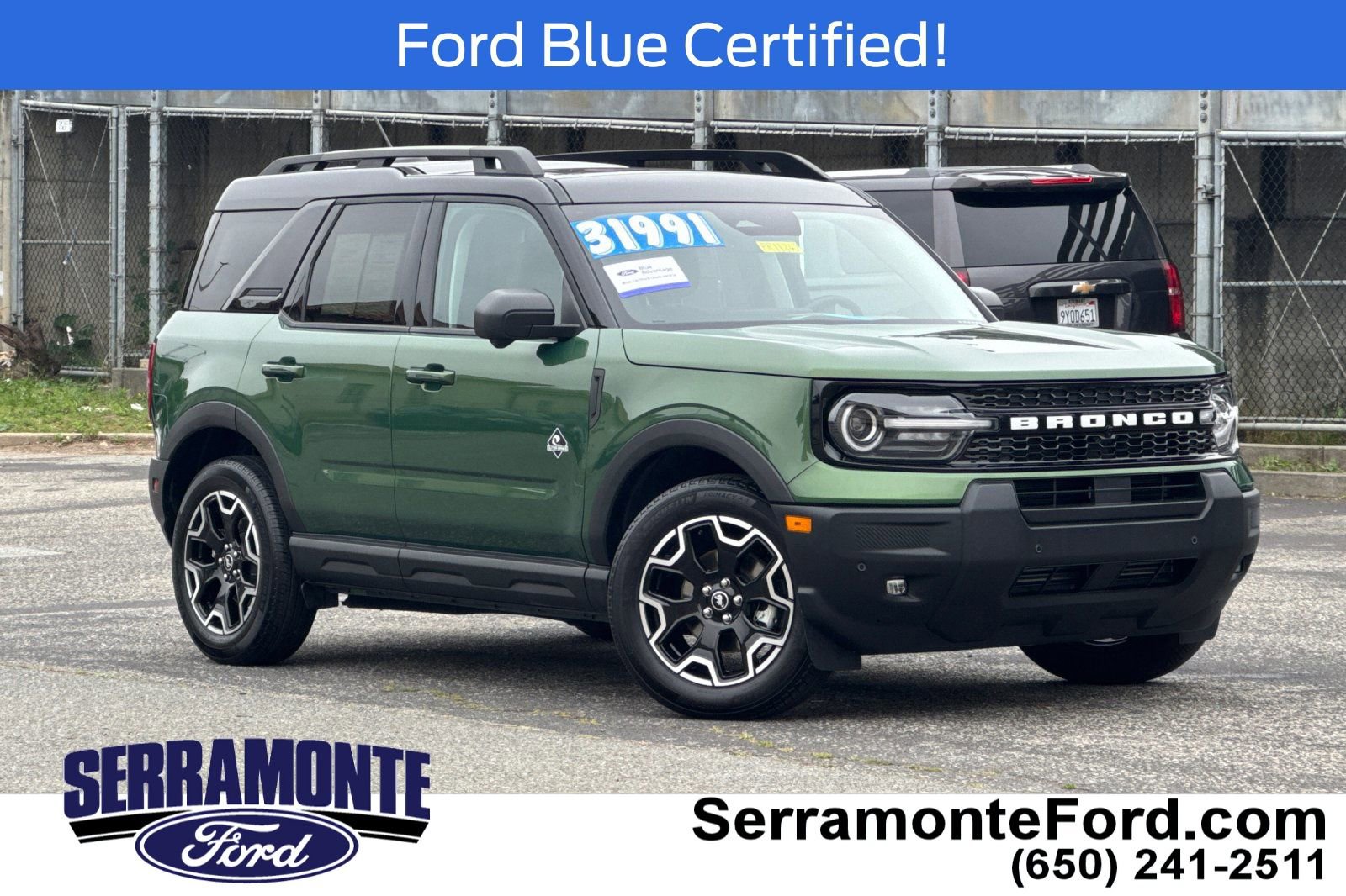 Certified 2025 Ford Bronco Sport Outer Banks w/ Outer Banks Tech Package+ AWD/4WD image 2