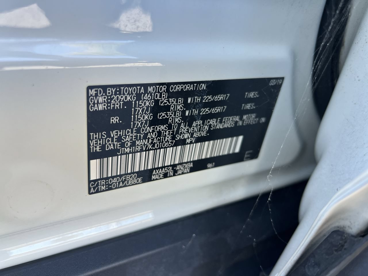 Used 2019 Toyota RAV4 LE FWD image 37