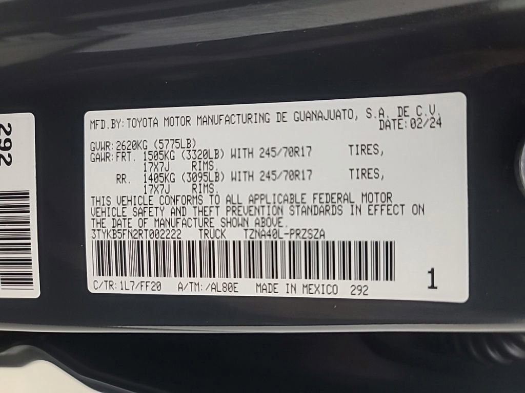 Used 2024 Toyota Tacoma SR5 RWD image 40