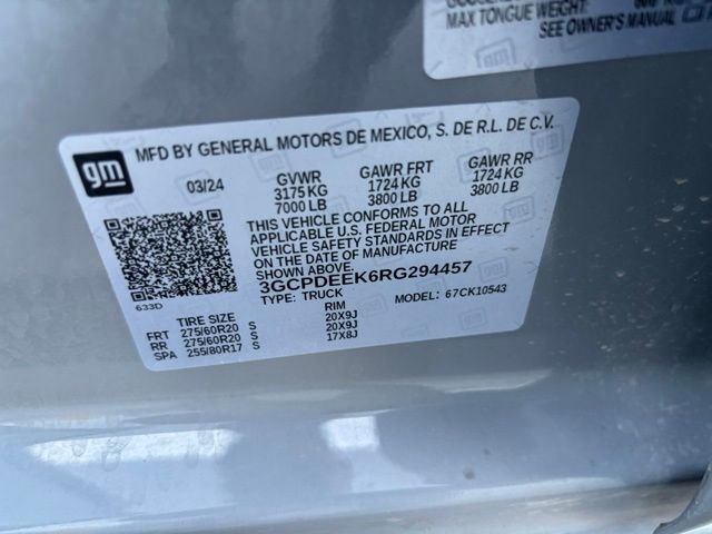 Used 2024 Chevrolet Silverado 1500 RST w/ LPO, Dark Essentials Package image 14