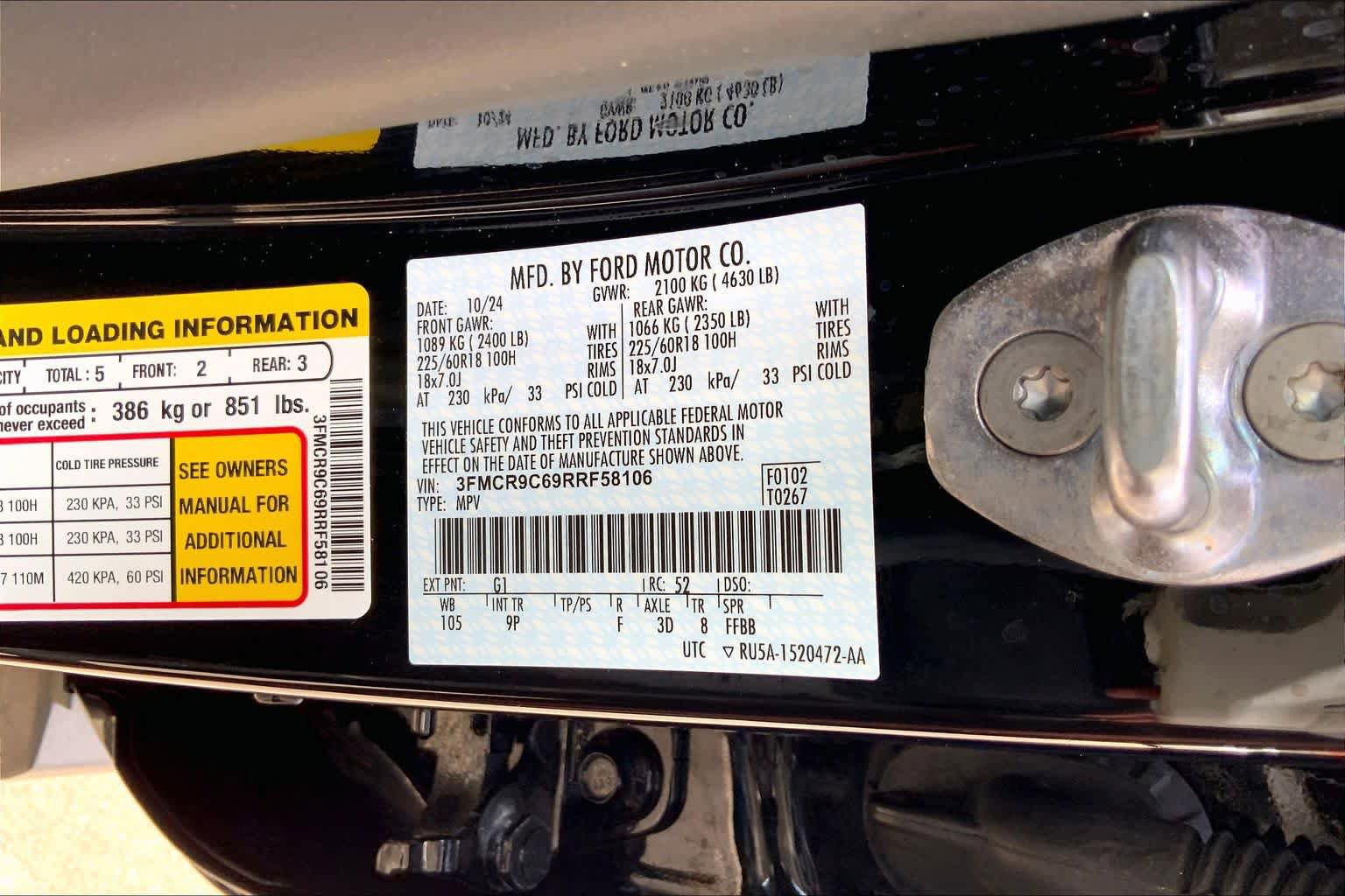 Used 2024 Ford Bronco Sport Outer Banks w/ Tech Package image 33