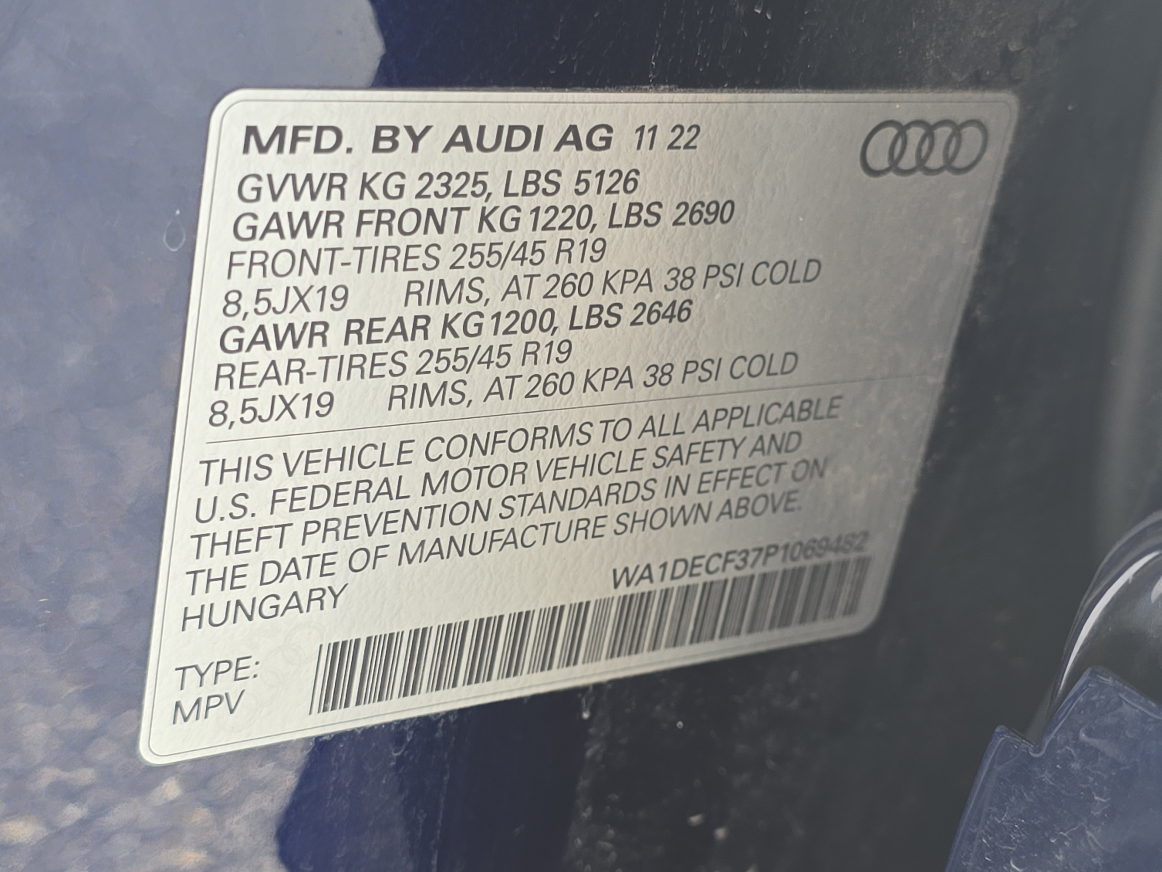Used 2023 Audi Q3 2.0T Premium w/ Black Optic Sport Package AWD/4WD image 35