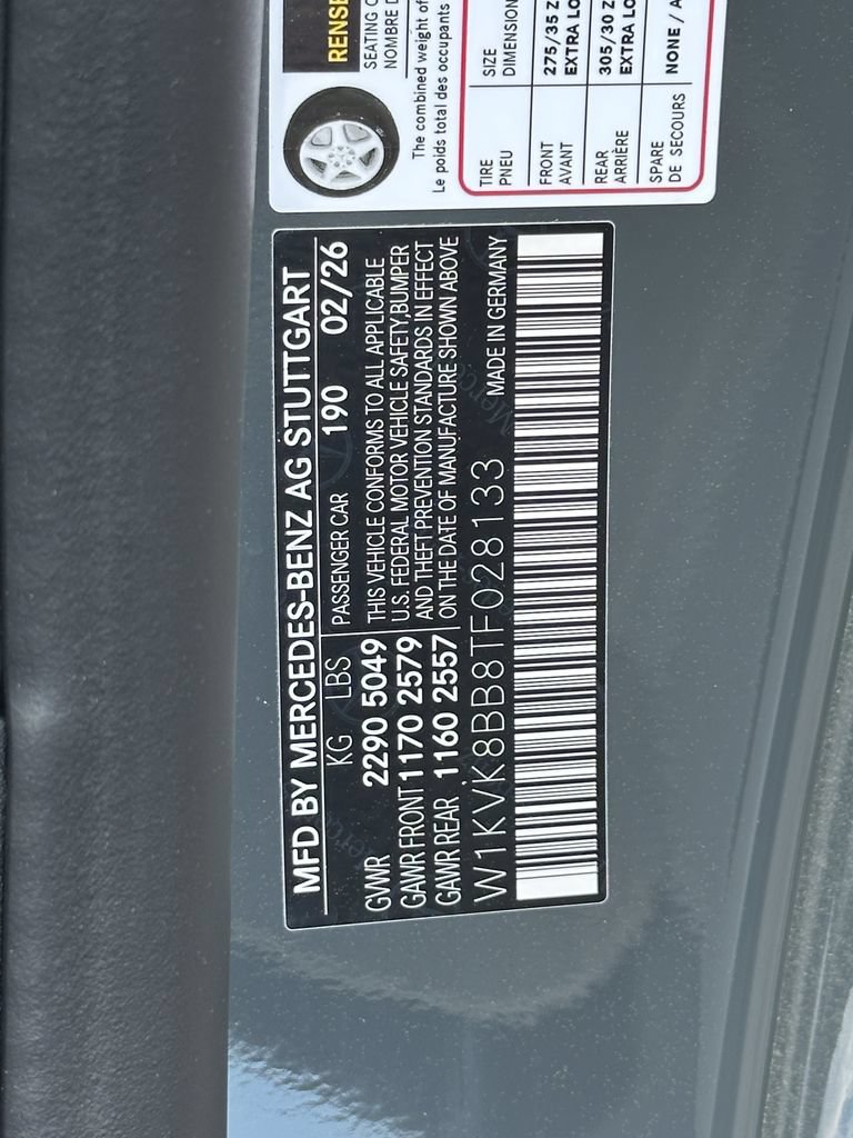 New 2026 Mercedes-Benz SL 63 AMG 4MATIC image 30