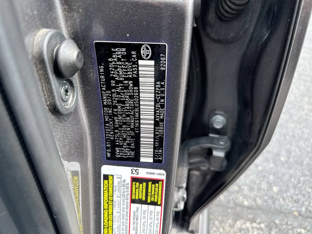 Used 2020 Toyota Camry XSE FWD image 27