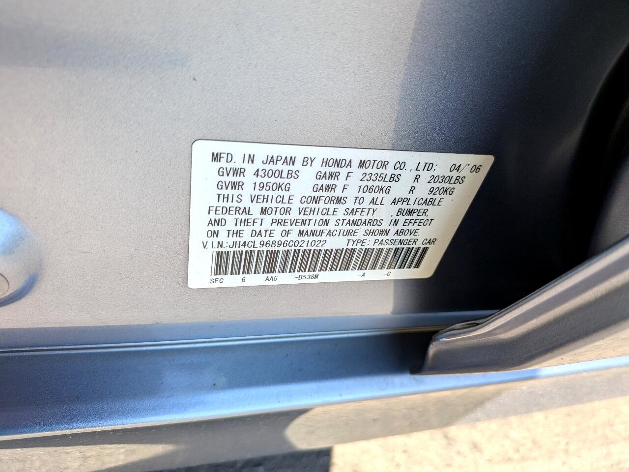 Used 2006 Acura TSX image 25