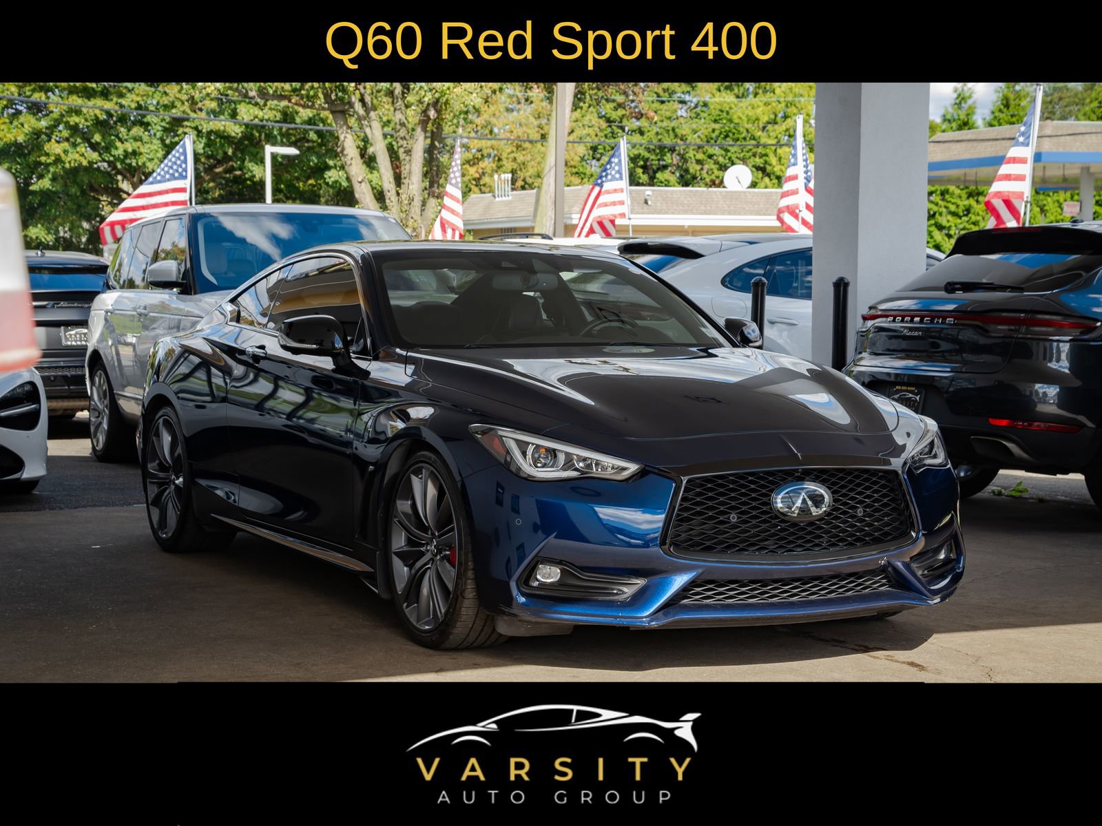 Used 2022 INFINITI Q60 Red Sport 400 w/ Proactive Package image 3