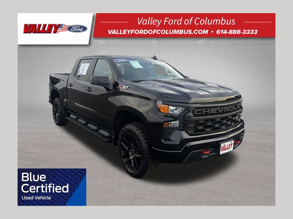 Used 2022 Chevrolet Silverado 1500 Custom Trail Boss AWD/4WD image 1